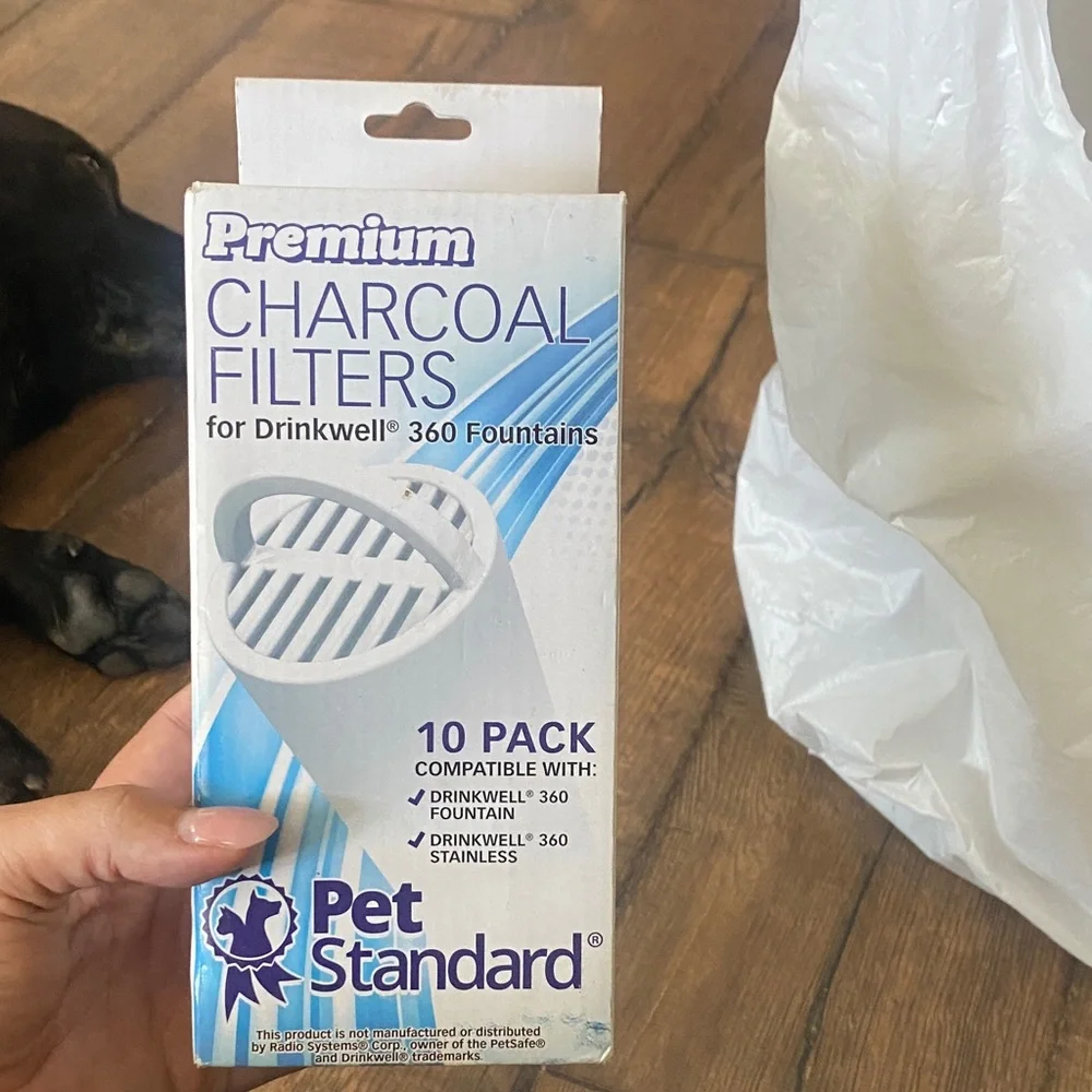 Pet Standard Charcoal Filters for Drinkwell 360 fountain
